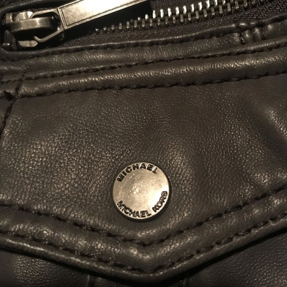 Michael Kors Genuine Leather Jacket - Picture 8 of 8